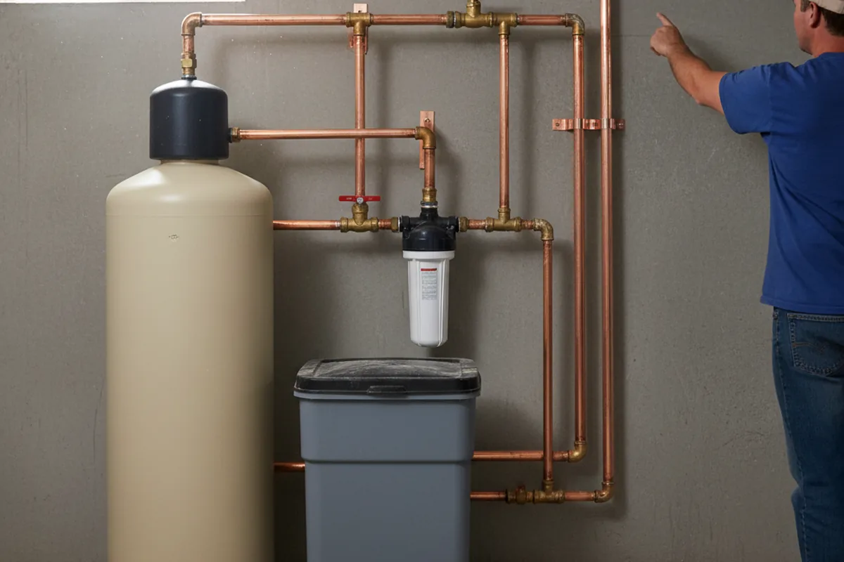 Whole-house water treatment system installed in Greenville